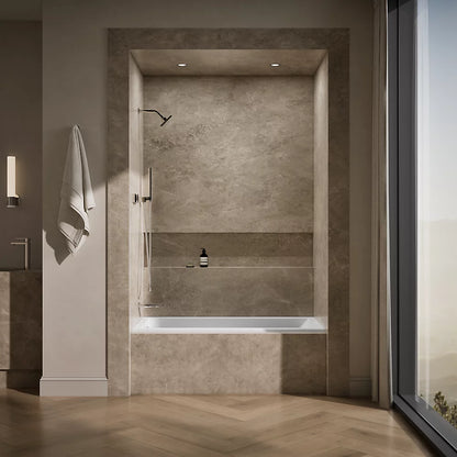Kohler Underscore 60" x 30" Alcove bath, left drain