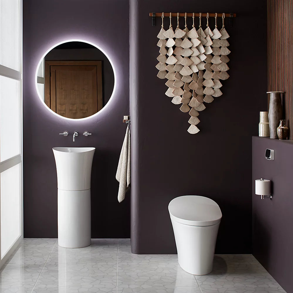 Kohler 16" round pedestal bathroom sink