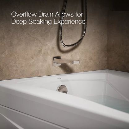 Kohler Mariposa 72" x 36" Alcove bath, left drain