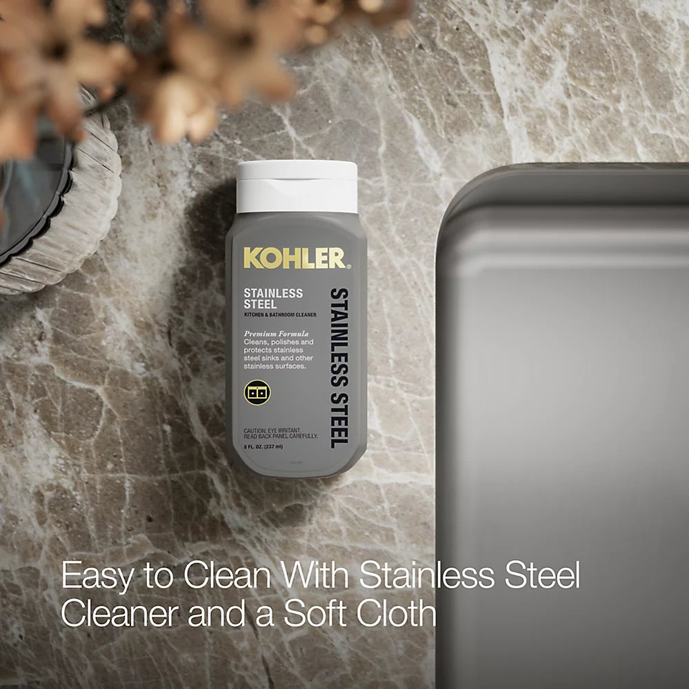 Kohler Undertone® 31-1/2" undermount double-bowl kitchen sink