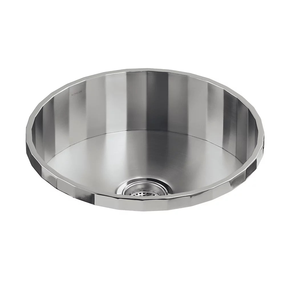Kohler 18-3/4" top-mount single-bowl bar sink