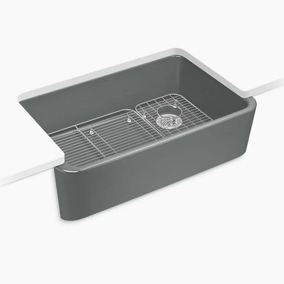 Kohler 34" undermount single-bowl farmhouse kitchen sink