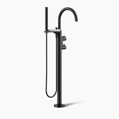 Kohler Floor-mount bath filler trim with lever handles and handshower
