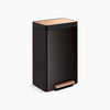 Kohler 13-gallon stainless steel step trash can