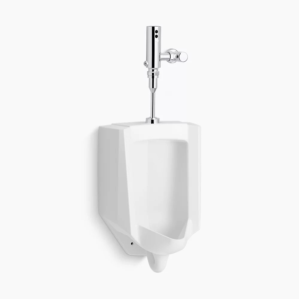 Kohler High-efficiency urinal with Mach® Tripoint® touchless DC 0.5 gpf flushometer