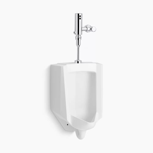 Kohler High-efficiency urinal with Mach® Tripoint® touchless DC 0.5 gpf flushometer