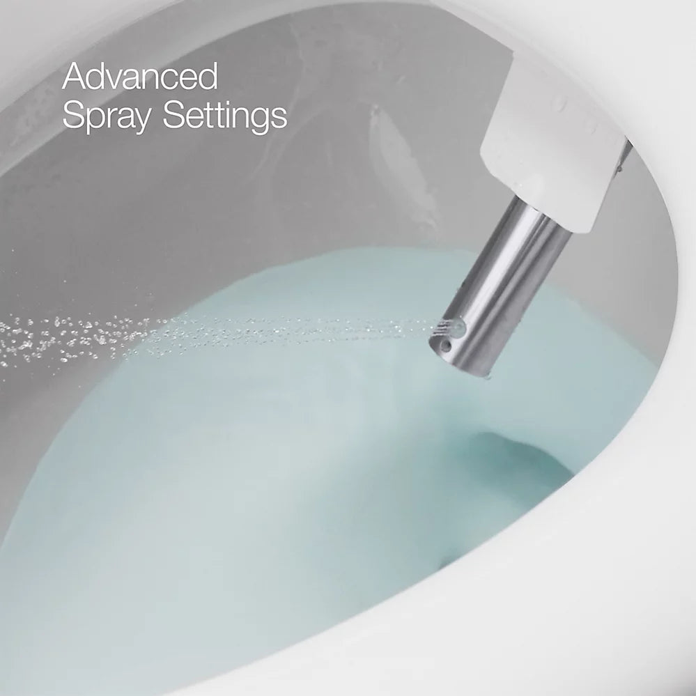 Kohler Round-front bidet toilet seat with remote control