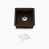 Kohler 18" undermount bar sink