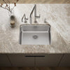 Kohler Undertone® 23" undermount single-bowl kitchen sink