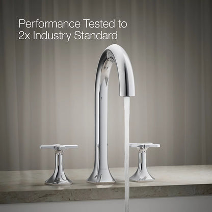 Kohler Deck-mount bath faucet handles with Cross design