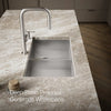 Kohler Vault™ 33" top-/undermount double-bowl kitchen sink
