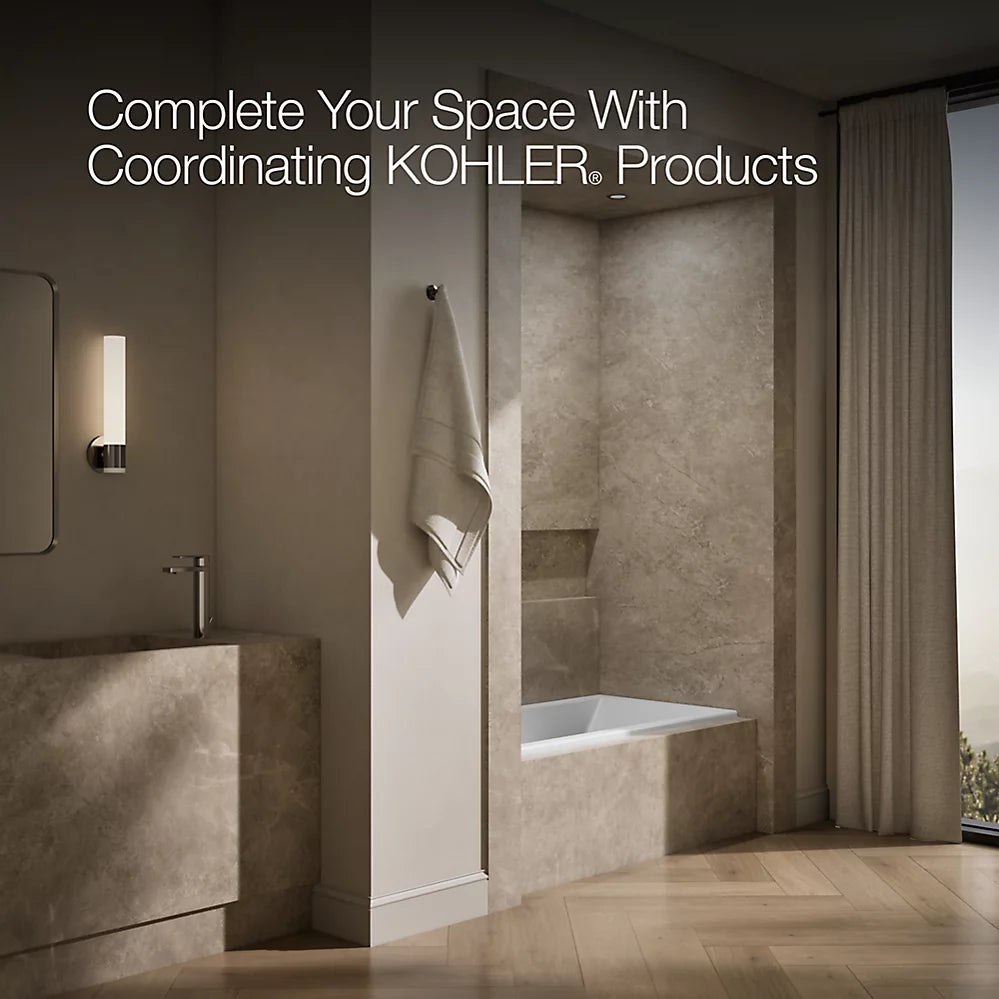 Kohler Underscore 60" x 30" Alcove bath, left drain