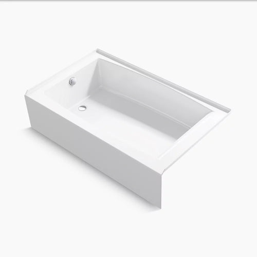 Kohler 60" x 36" alcove bath with left drain