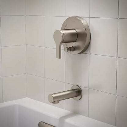 Kohler Rite-Temp® bath and shower trim kit with push-button diverter, 1.5 gpm
