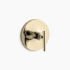 Kohler MasterShower® temperature control valve trim with lever handle