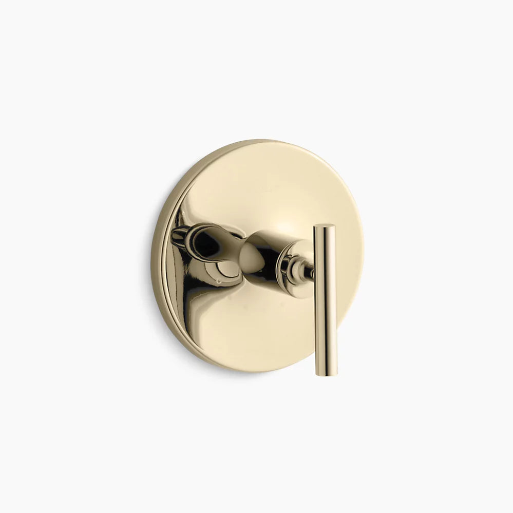 Kohler MasterShower® temperature control valve trim with lever handle