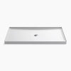 Kohler 60" x 34" alcove shower base, center drain