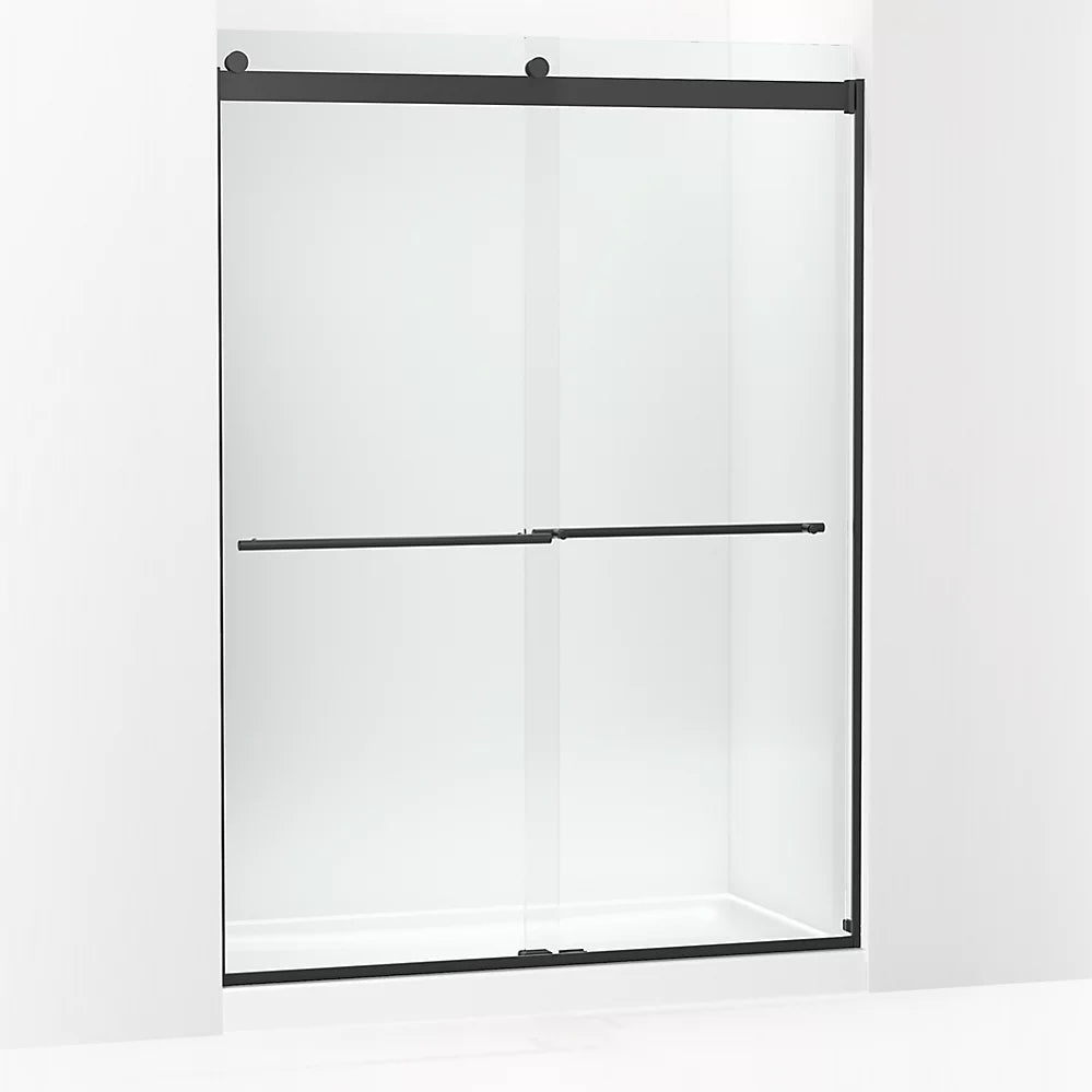 Kohler 81-5/8" H sliding shower door with 3/8"-thick glass