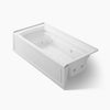 Kohler Archer Whirlpool Bath Right Drain 72 x 36-Inch Alcove Bathtub