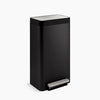 Kohler 8-gallon loft stainless steel step trash can