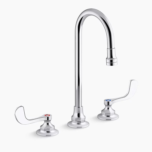 Kohler Widespread lavatory faucet, less drain, 0.35 gpm