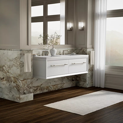 Kohler 60" wall-hung bathroom vanity cabinet