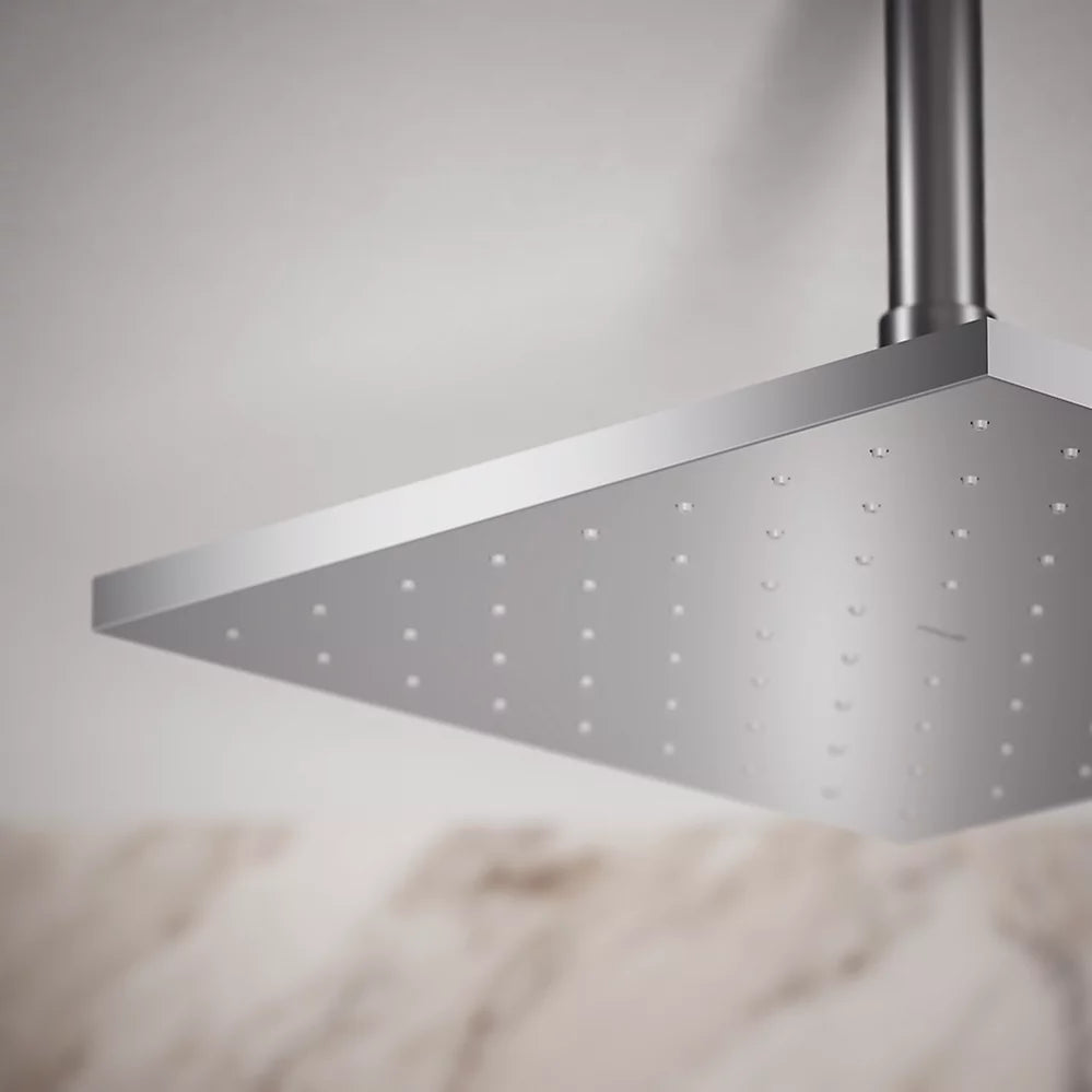Kohler Square 10" single-function rainhead, 1.75 gpm