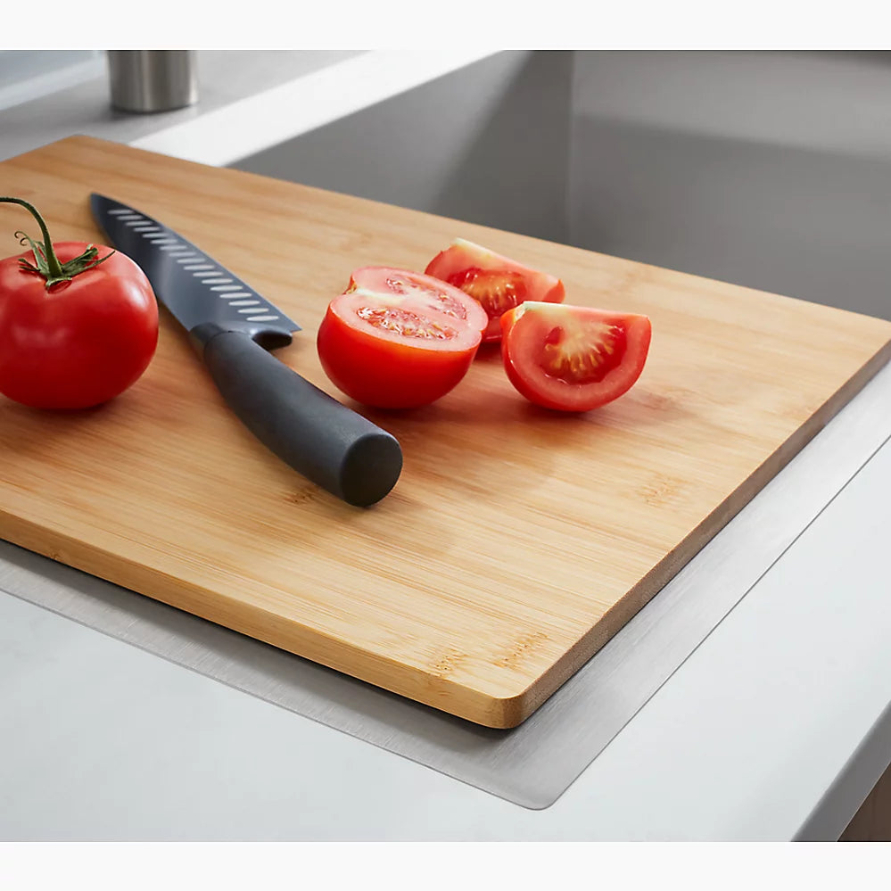 Kohler 33" top-/undermount single-bowl kitchen sink kit