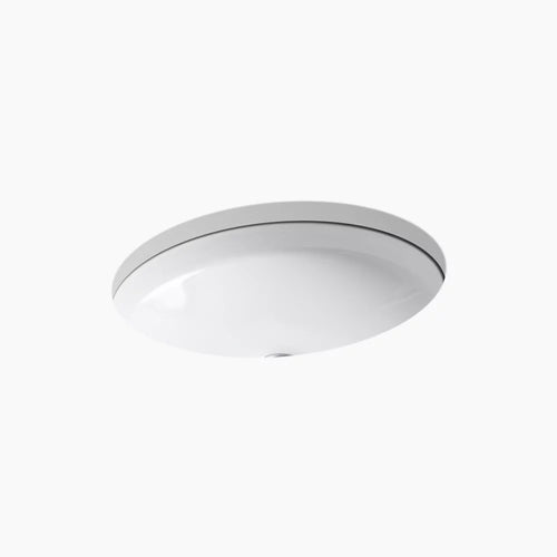 Kohler 19-1/2" round undermount bathroom sink