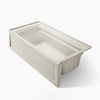 Archer® 72" x 36" alcove bath, right drain