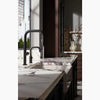 Kohler Touchless pull-down kitchen sink faucet with two-function sprayhead