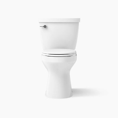 Kohler The Complete Solution® two-piece elongated toilet, 1.28 gpf