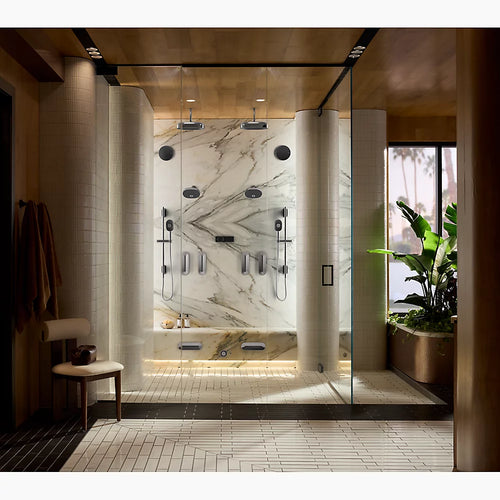 Kohler Square steam head