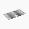 Kohler 33" top-/undermount double-bowl kitchen sink