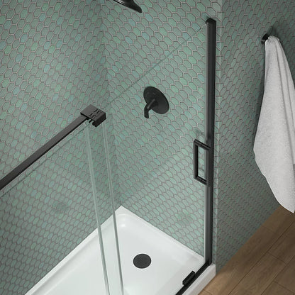 Kohler Sliding shower door, 71-3/4" H x 55-3/4 - 59-3/4" W, with 5/16" thick Crystal Clear glass