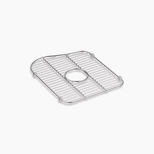 Kohler Stainless steel large sink rack, 13" x 15-3/4", for left-hand bowl