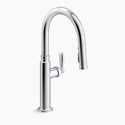 Kohler Edalyn™ by Studio McGee Touchless pull-down kitchen sink faucet with three-function sprayhead