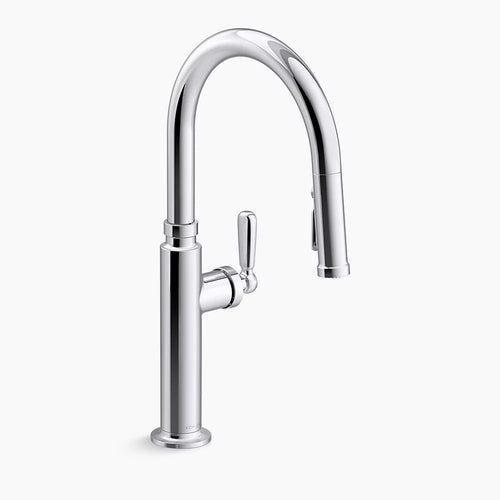 Kohler Edalyn™ by Studio McGee Touchless pull-down kitchen sink faucet with three-function sprayhead