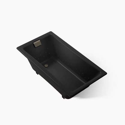 Kohler Tea-for-two Heated Bubblemassage Air Bath 60 x 32-Inch Drop-In Bathtub