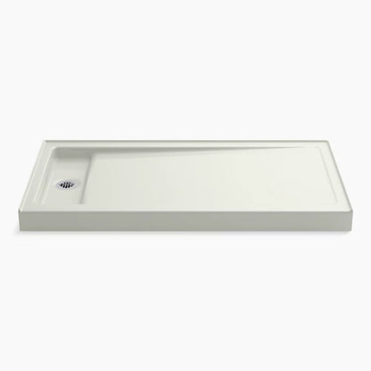 Kohler 60" x 32" alcove shower base, left offset drain