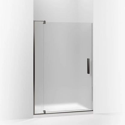 Kohler Pivot shower door, 70" H x 43-1/8 - 48" W, with 5/16" thick Frosted glass
