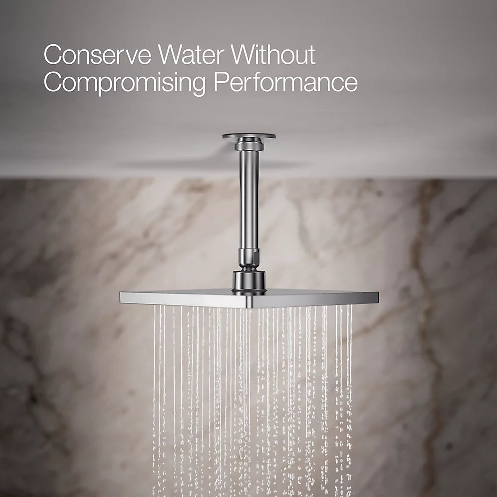 Kohler 8" single-function rainhead, 1.75 gpm
