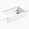 Kohler 35-3/4" undermount single-bowl farmhouse kitchen sink