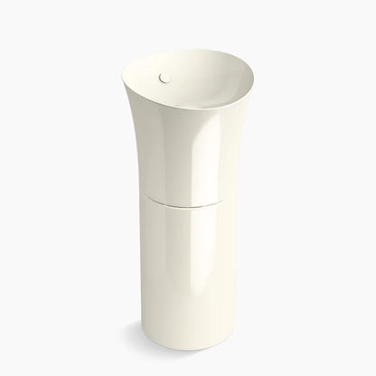 Kohler 16" round pedestal bathroom sink