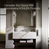 Kohler 20-3/4" oval undermount bathroom sink, no overflow