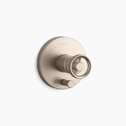 Kohler Rite-Temp® valve trim with Industrial handle and diverter