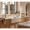 Kohler 34" undermount single-bowl farmhouse kitchen sink