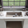 Kohler Touchless pull-down kitchen sink faucet with three-function sprayhead