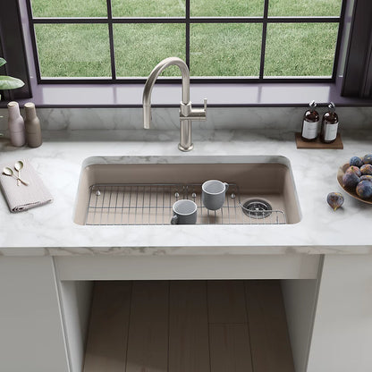 Kohler Touchless pull-down kitchen sink faucet with three-function sprayhead