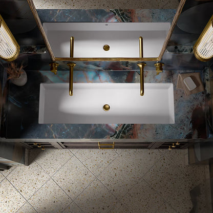 Kohler 42-1/2" rectangular undermount bathroom sink